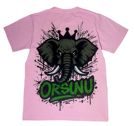 Graffiti Baby Pink Orsunu Tee